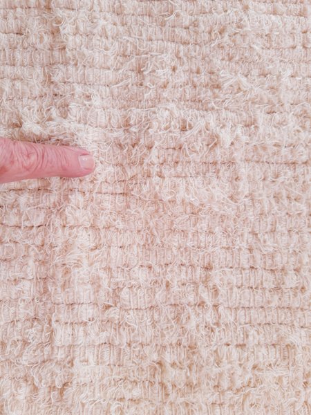Beira cama felpudo em algodão - 80cm x 1,50m *avaria*