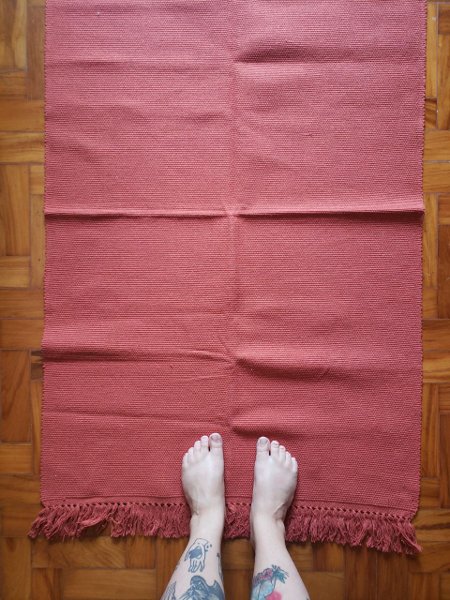 Beira cama liso em algodão - 80cm x 1,50m
