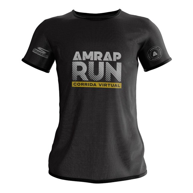 CAMISETA FEMININA AMRAP RUN