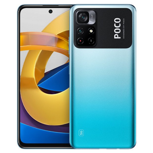 Celular Smartphone Xiaomi Poco M4 Pro 128gb Azul - Dual Chip