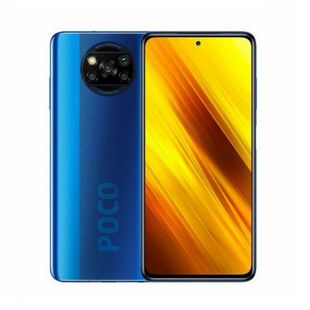 Celular Smartphone Xiaomi Poco X3 64gb Azul - Dual Chip