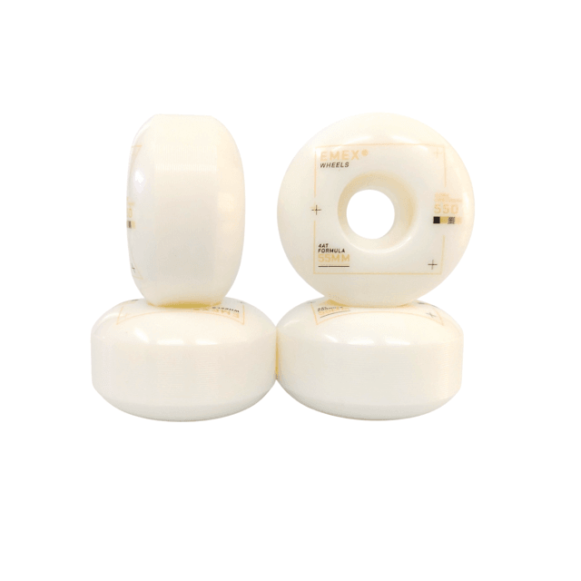 Roda Wheels Yellow Emex 55mm 55D Cônica – Kit com 4 Unidades Roda ...