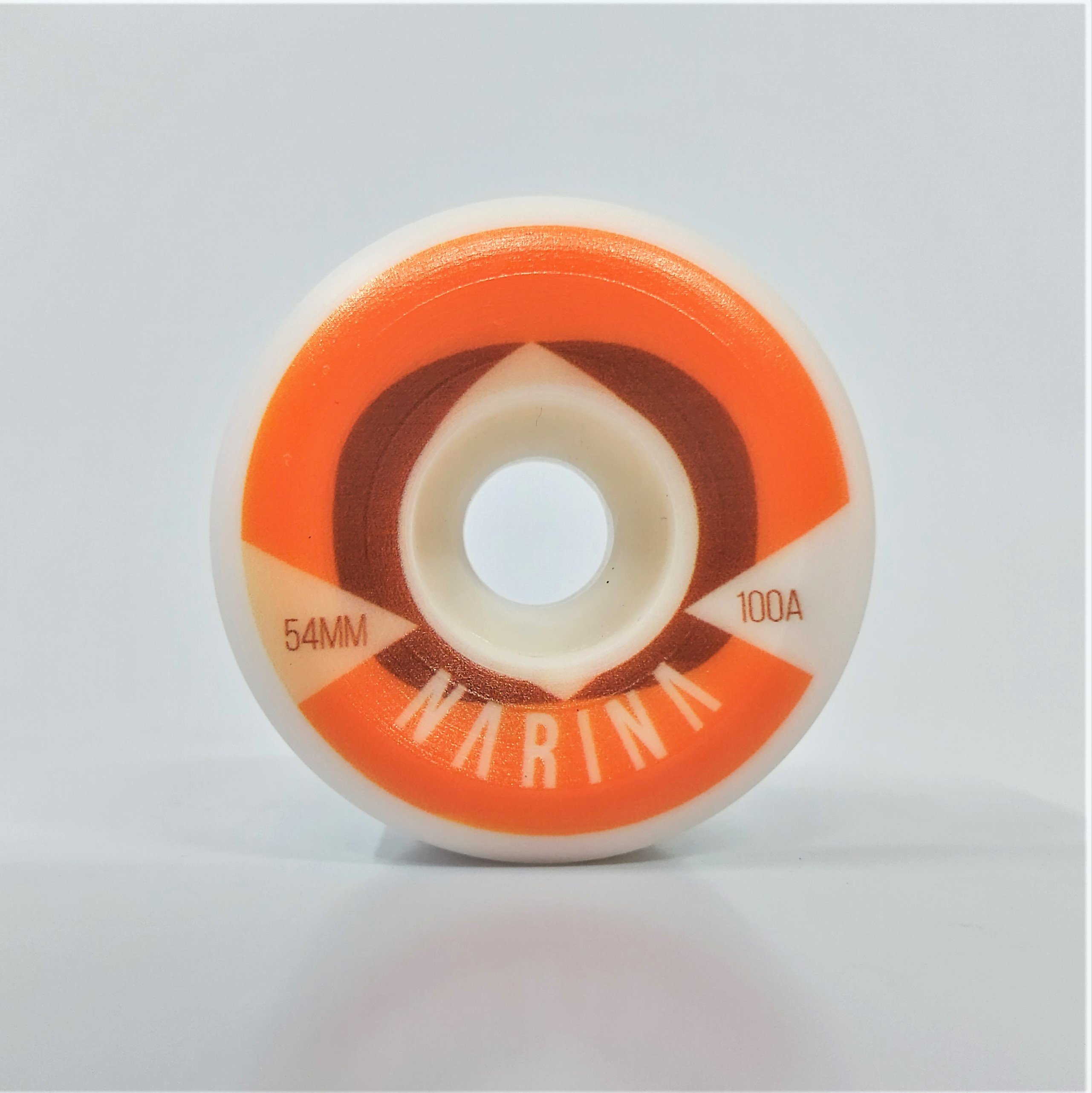 Roda para Skate Mentex 53mm Laranja ( jogo 4 rodas ) - Virtual Skate Shop