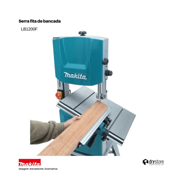 Serra Fita De Bancada Makita 220v LB1200F | Drystore