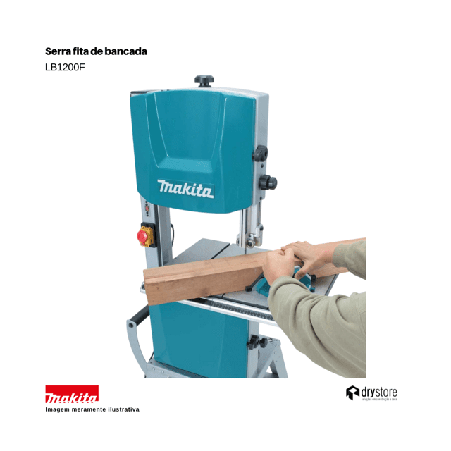 Serra Fita De Bancada Makita 220v LB1200F | Drystore