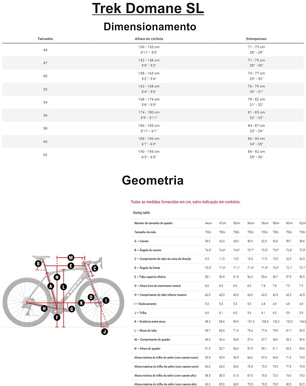 Bicicleta Trek Domane SL 6 4ª Geração Disc Azul | Tech Team Bikes