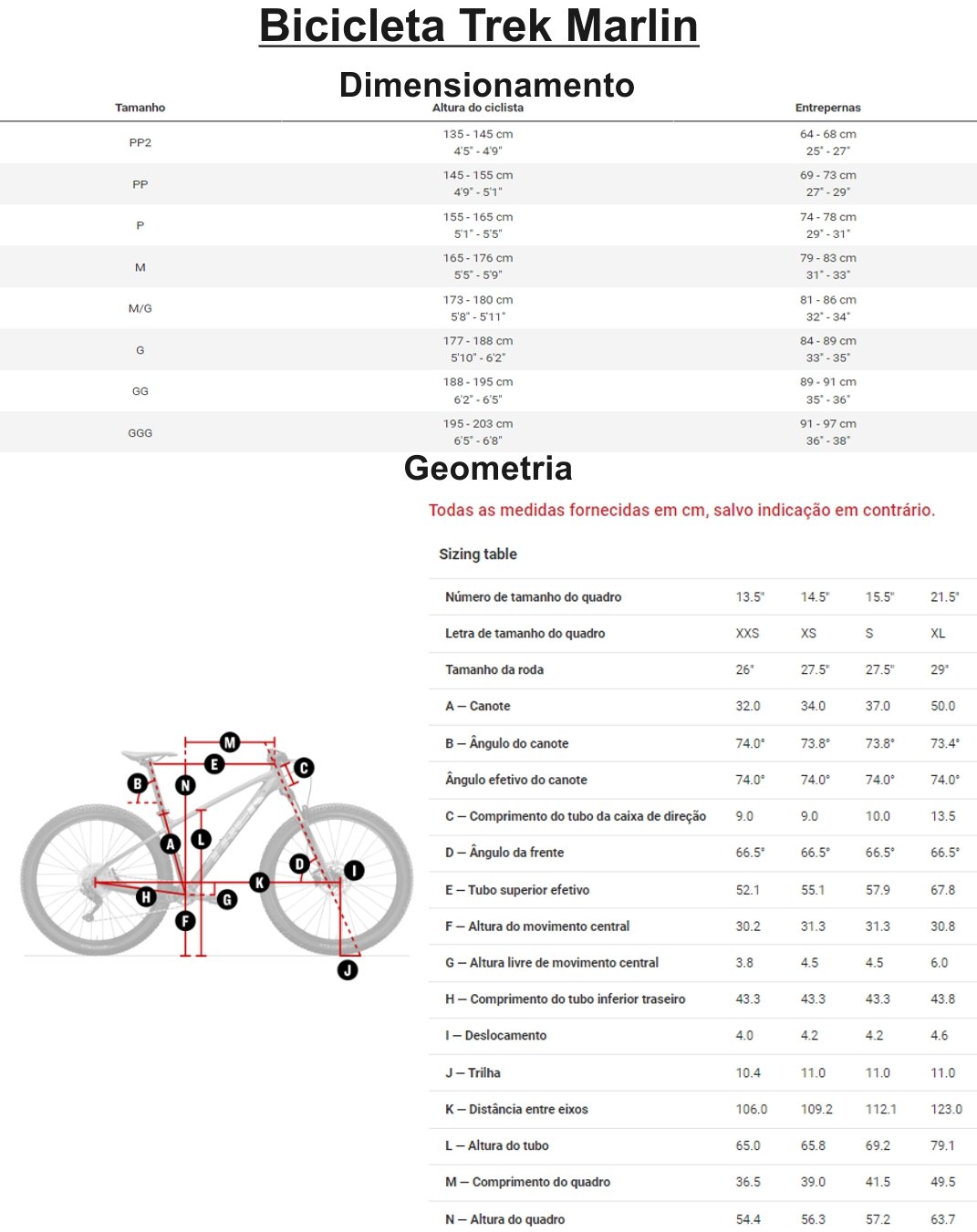Bicicleta Trek Marlin 8 3ª Geração Preta | Tech Team Bikes