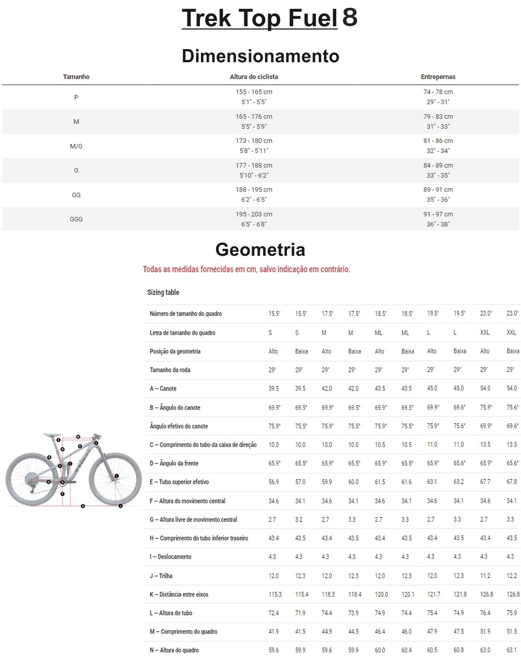 Bicicleta Trek Top Fuel 8 3ª Geração Verde | Tech Team Bikes