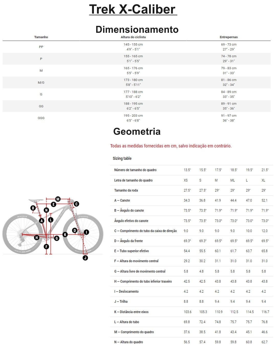 Bicicleta Trek X-Caliber 9 Preta | Tech Team Bikes