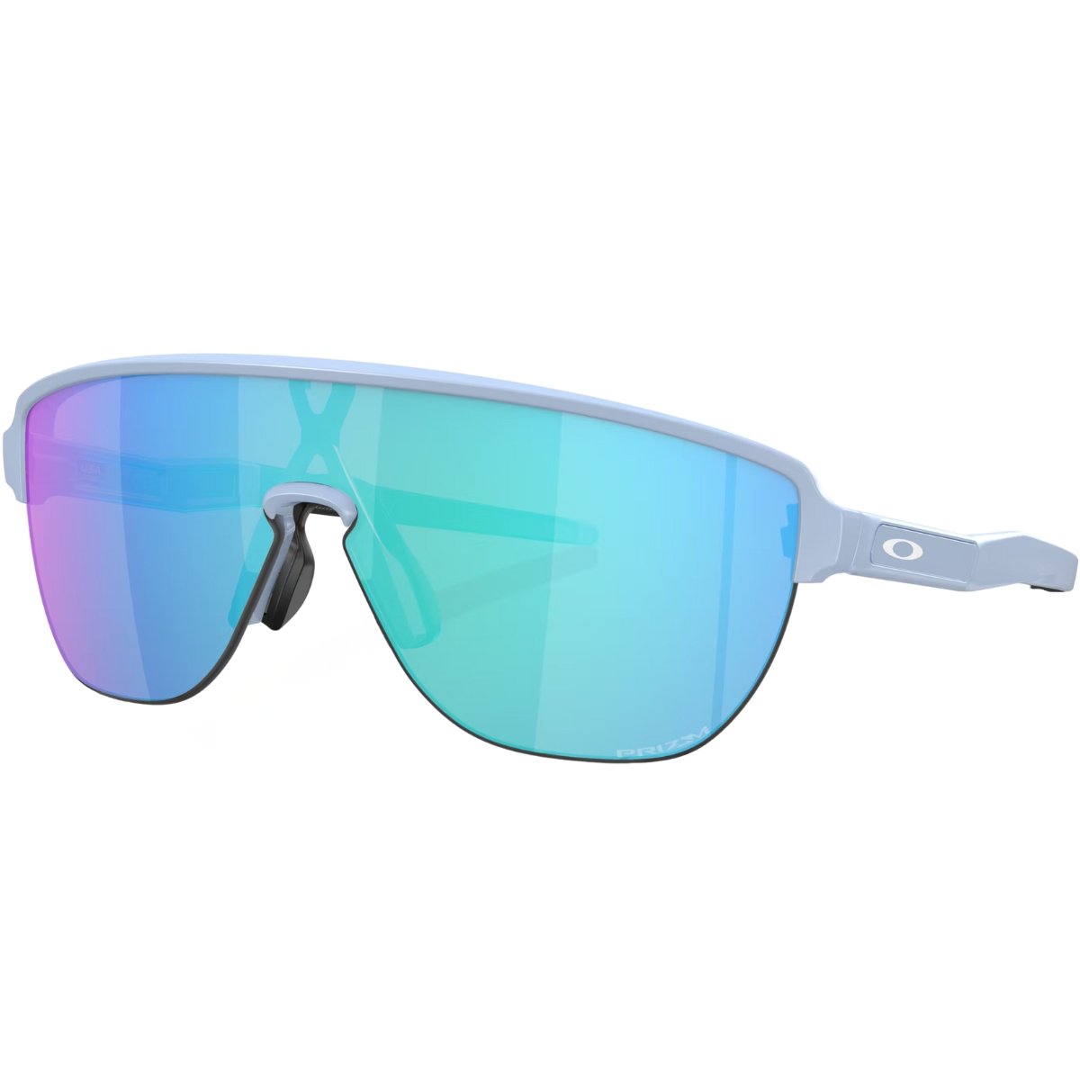 Óculos Oakley Corridor Matte Stonewash Lente Prizm Sapphire
