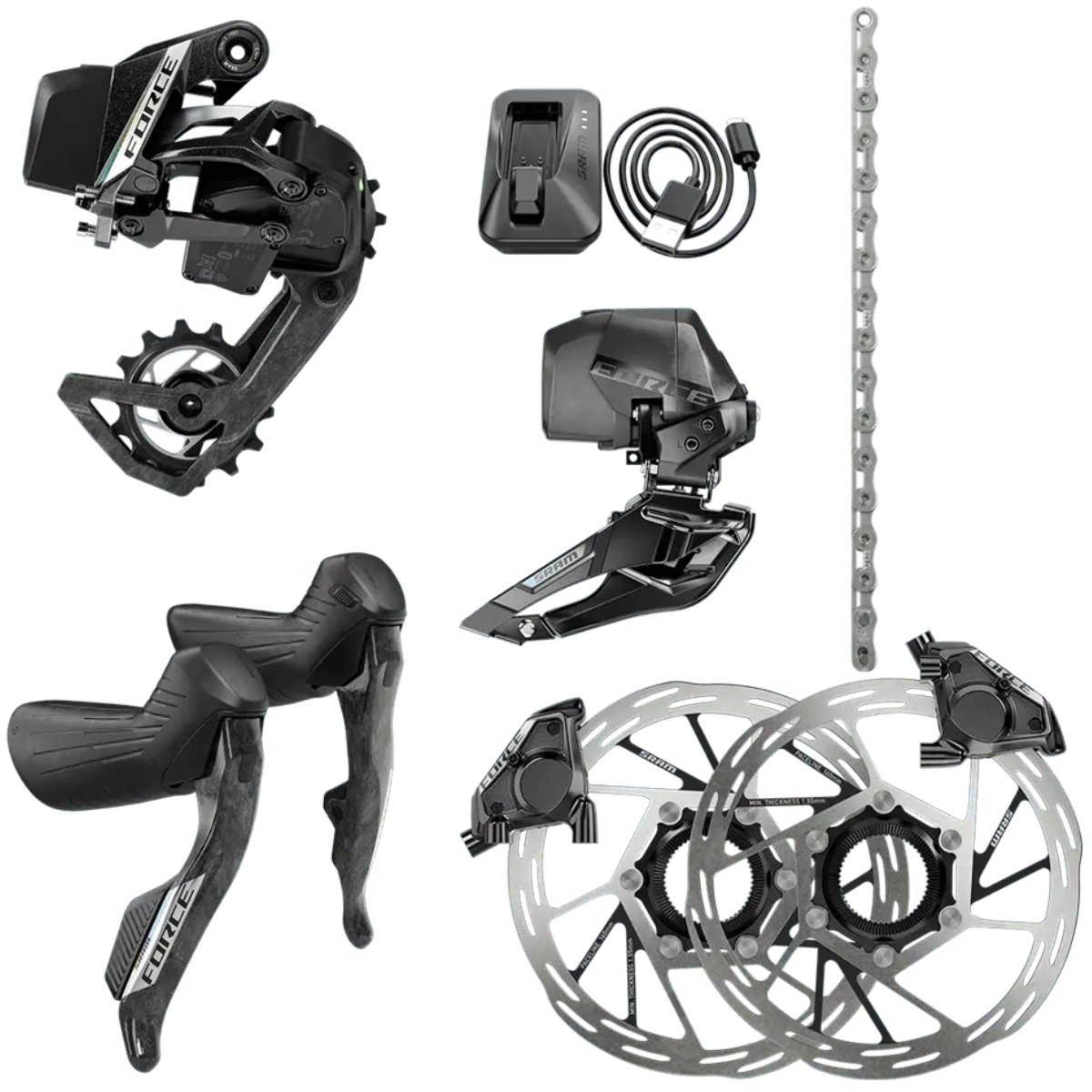 Grupo Sram Force AXS E1 12 Vel | Tech Team Bikes