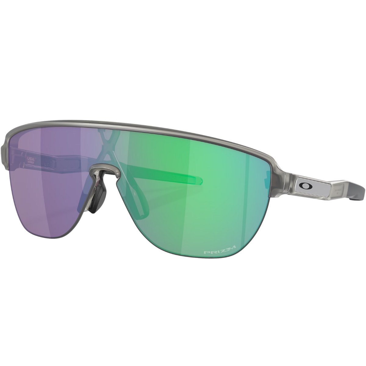 Óculos Oakley Corridor Matte Grey Ink Lente Prizm Jade - OO9248