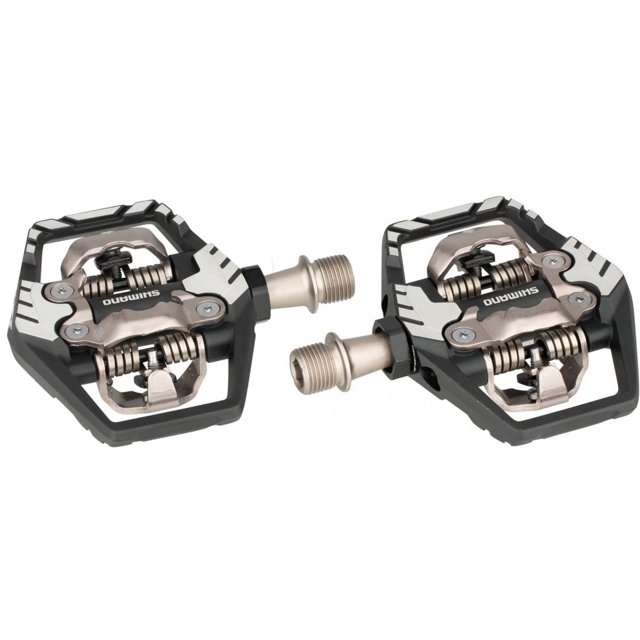 Pd M8120 Pedali Shimano Xt Trail Pedal Shimano SPD Clipless De Encaixe  Deore Preto Ciclogiro