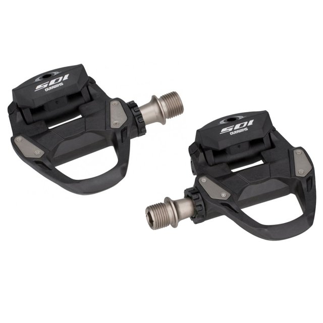 Pedali Corsa Shimano 105 PD-R7000 Carbonio Nero