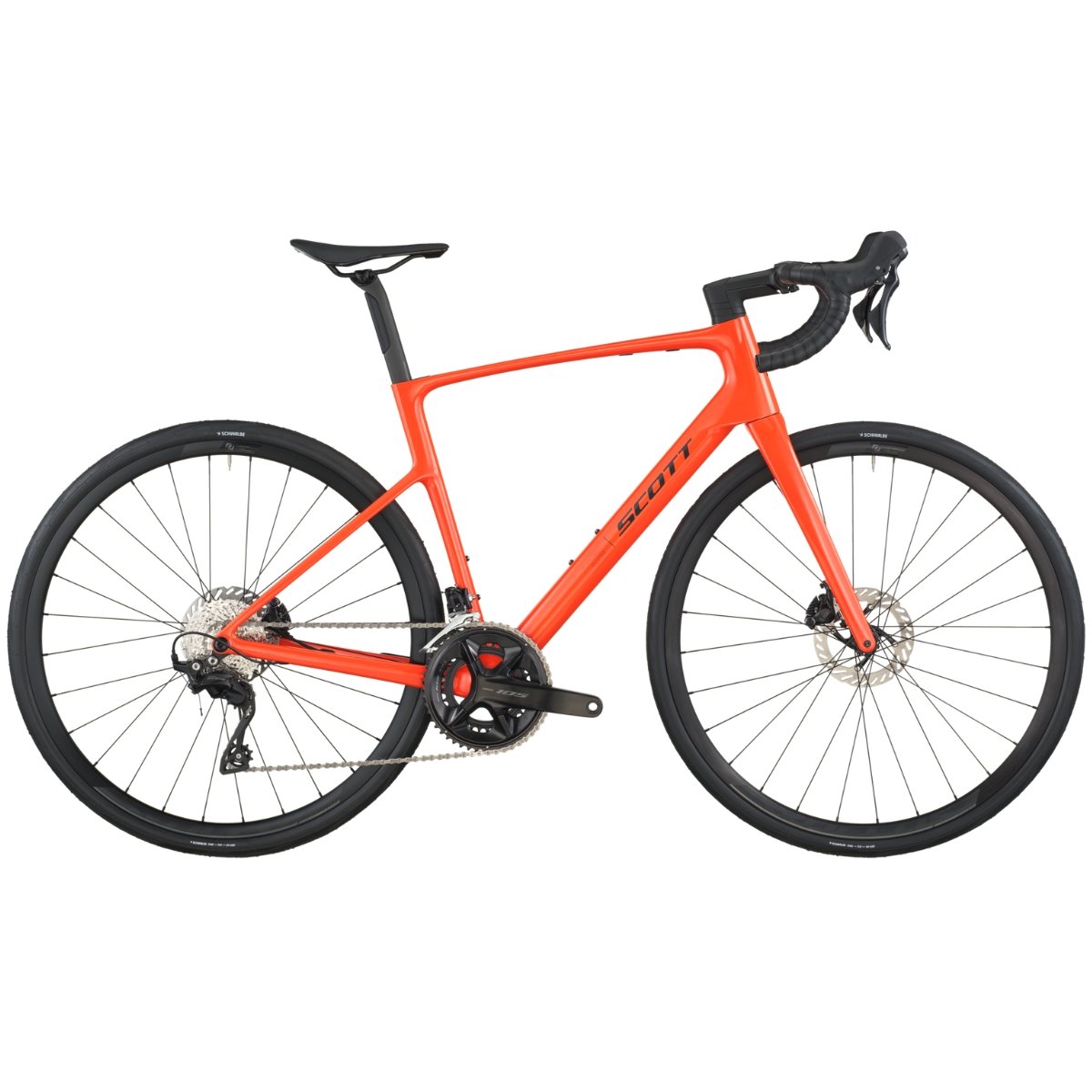 Bicicleta Scott Addict 50 Laranja | Tech Team Bikes