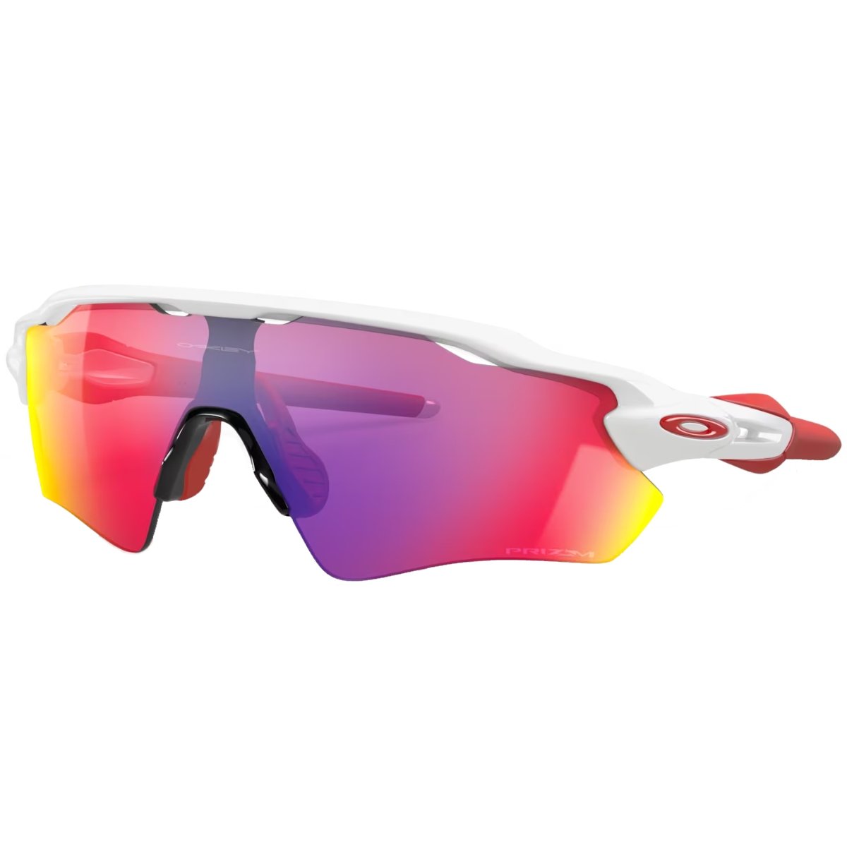 Oakley radar EV Path レッド×ホワイト Óculos Oakley Radar EV Path Polished White Lente Prizm Road | Tech