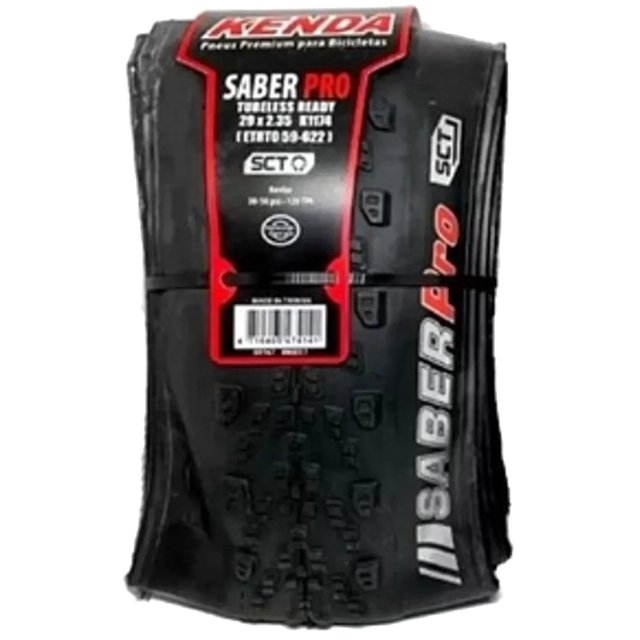 Pneumatico Bici Kenda Saber Pro Pieghevole XC - Nero 27.5x2.4