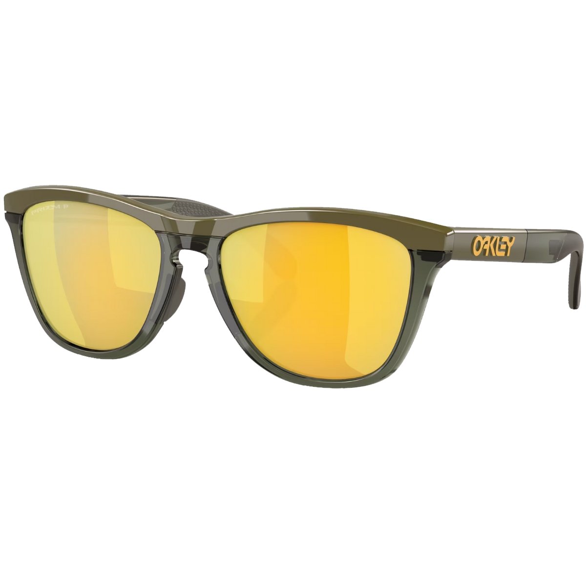 Oakley Frogskins サングラス カーキ Óculos Oakley Frogskins Range Dark Brush Olive Ink Lente Prizm 24k