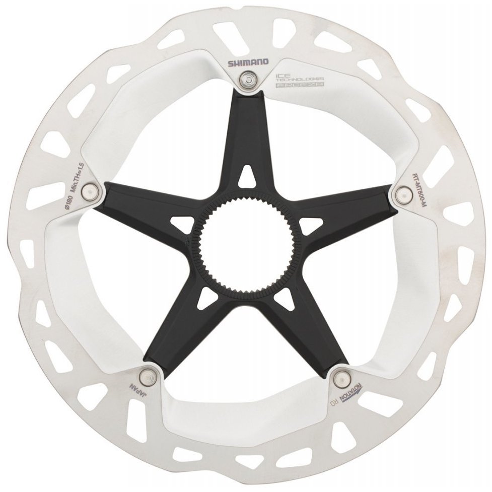 Disco de Freio Shimano RT-MT800 180mm Center Lock | Tech Team Bikes