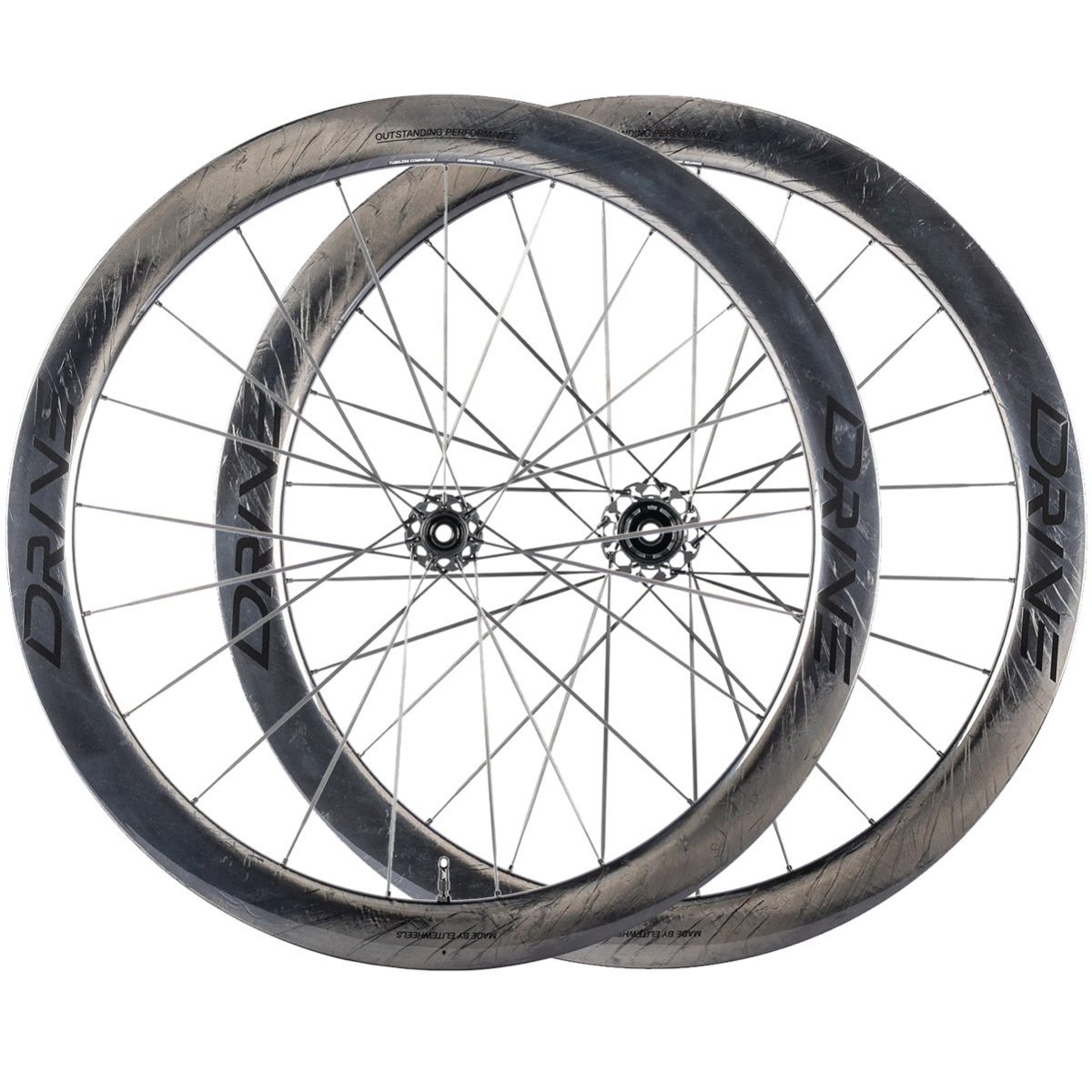 Roda Elite Wheels Drive 50D Carbon Disc Tubeless Shimano HG | Tech