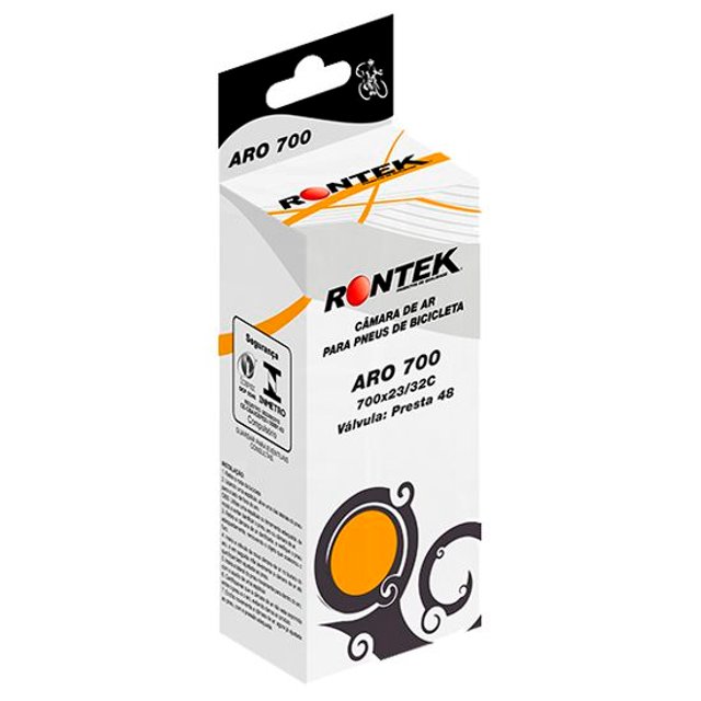 Câmara de Ar Rontek 700 x 23/32c Presta 80mm | Tech Team Bikes