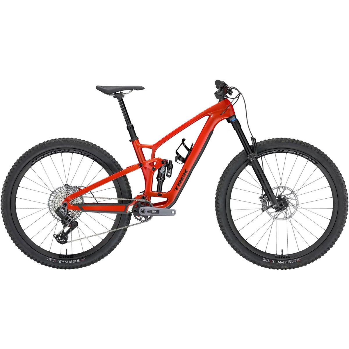 Bicicleta Trek Fuel EX 9.8 GX AXS T-Type 6ª Geração Vermelha