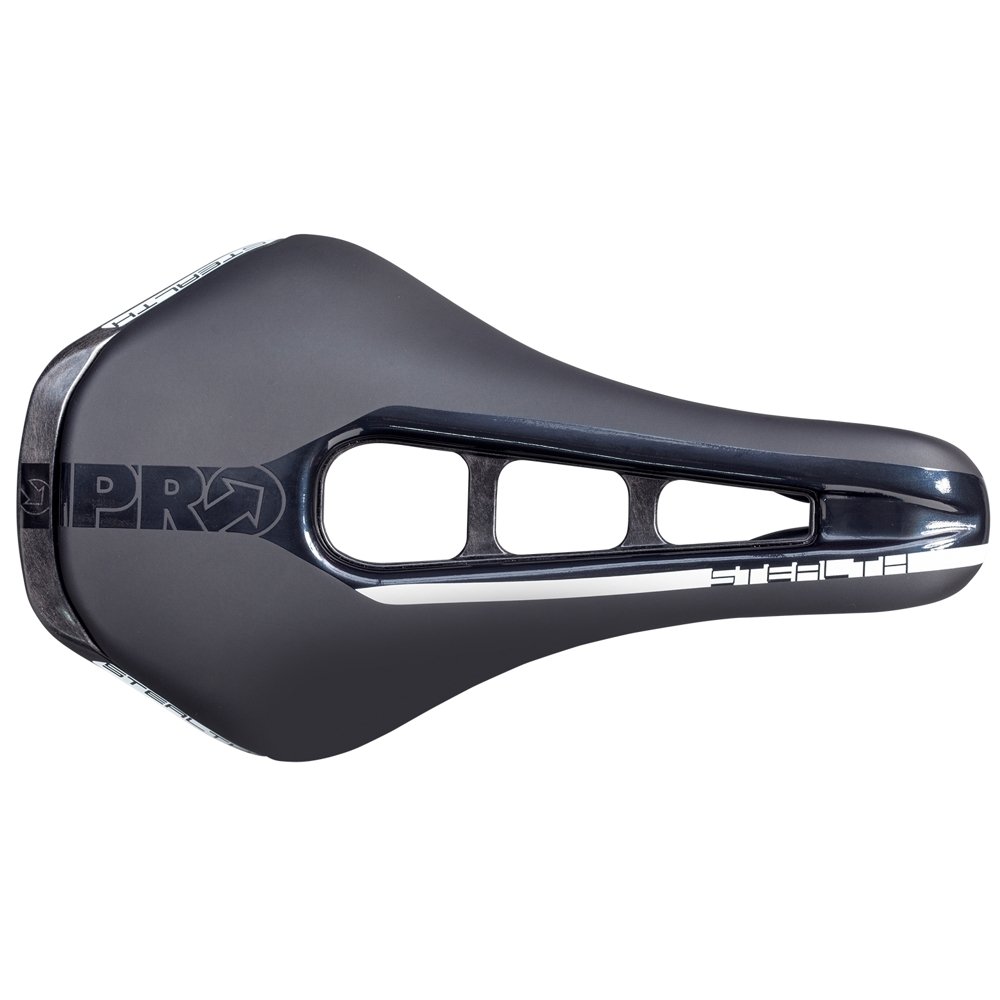 Selim PRO Stealth Inox 142mm Preto - PRSA0190 | Tech Team Bikes