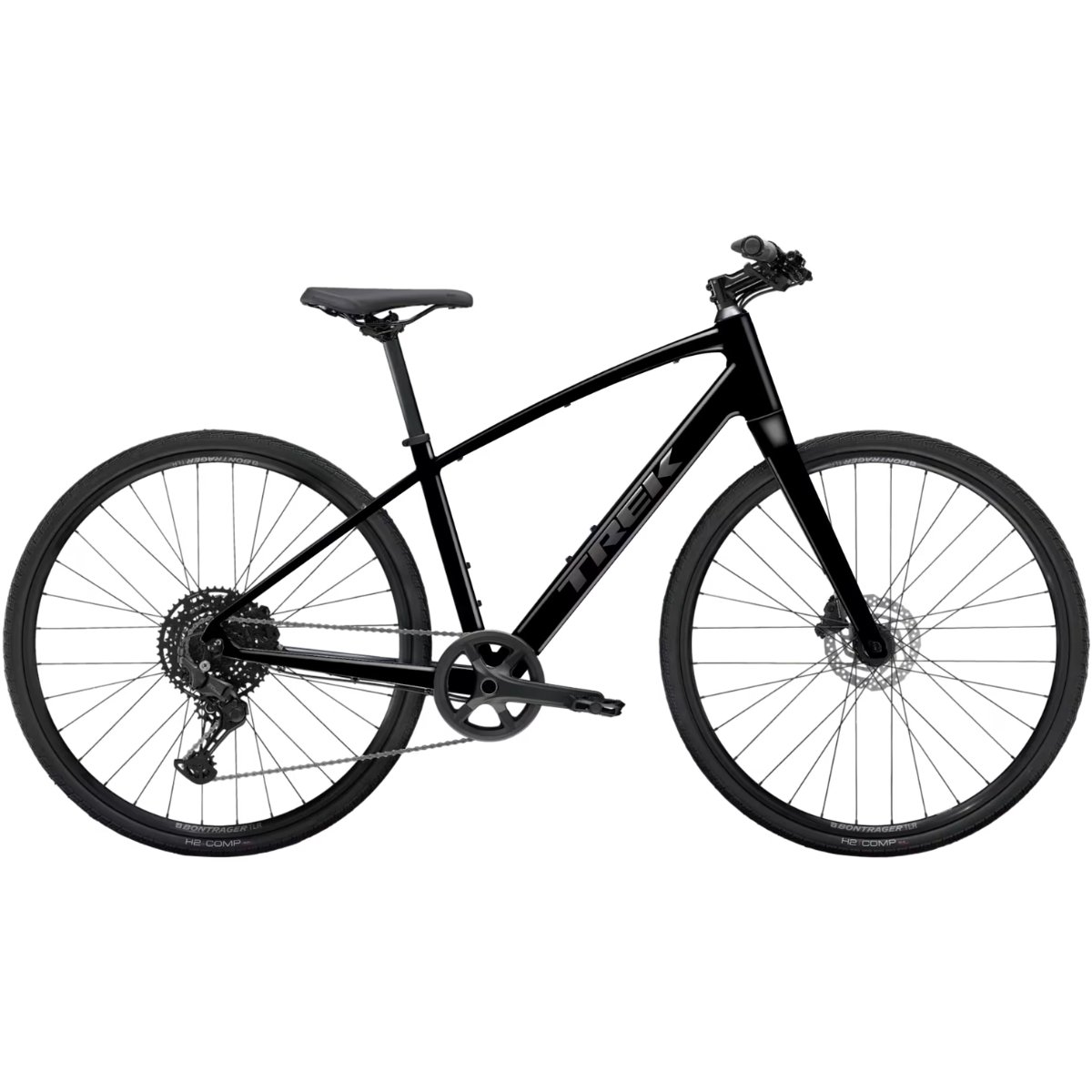 Bicicleta Trek FX 1 Stepover 4ª Geração Preta | Tech Team Bikes