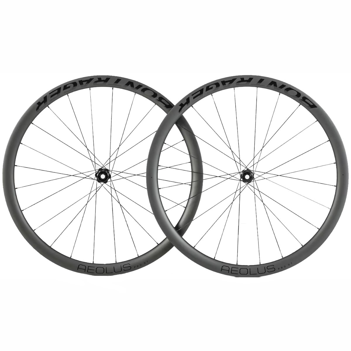 パーツ BONTRAGER AEOLUS RRO 37 Roda Ciclismo Bontrager Aeolus Pro 37 Disc Carbon Tubeless