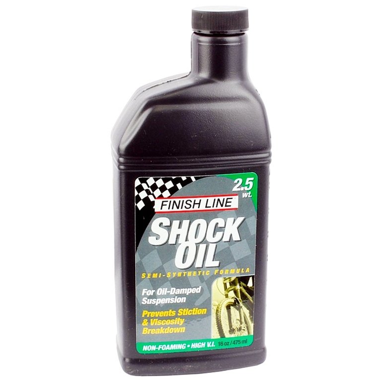 Óleo para Suspensão Finish Line Shock Oil 2.5Wt 475ml Tech Team Bikes