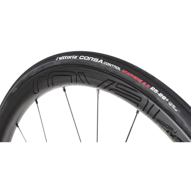 Pneu Route Vittoria Corsa Control Graphene 2.0 - Pliable - Haute Performance Adhérence Routes Accidentées