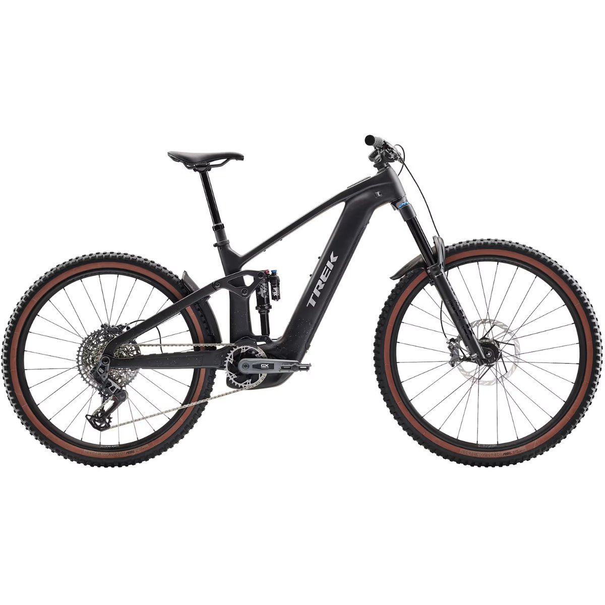Bicicleta Trek Rail+ 9.8 GX AXS T-Type 5ª Geração Preta E-Bike
