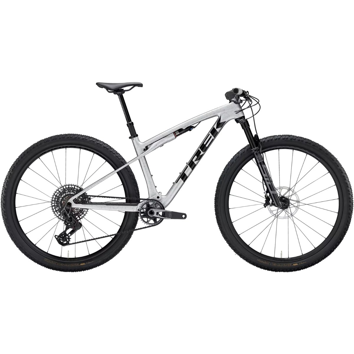 Bicicleta Trek Supercaliber SLR 9.8 X0 AXS T-Type 2ª Geração Cinza