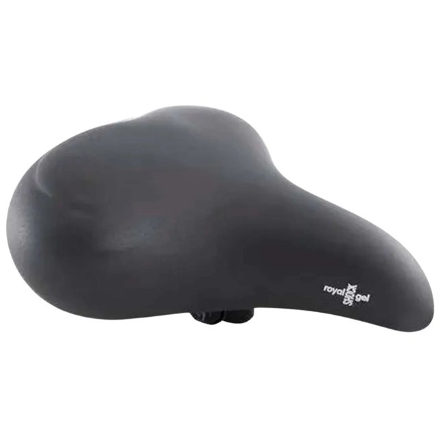 Selle Classic à ressorts en tonneau, noire