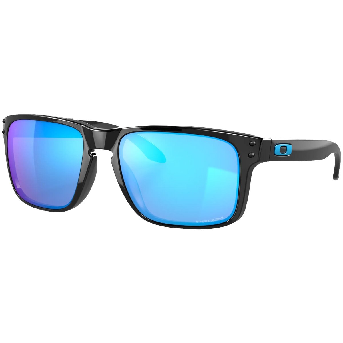 Óculos Oakley Holbrook Polished Black Lente Prizm Sapphire