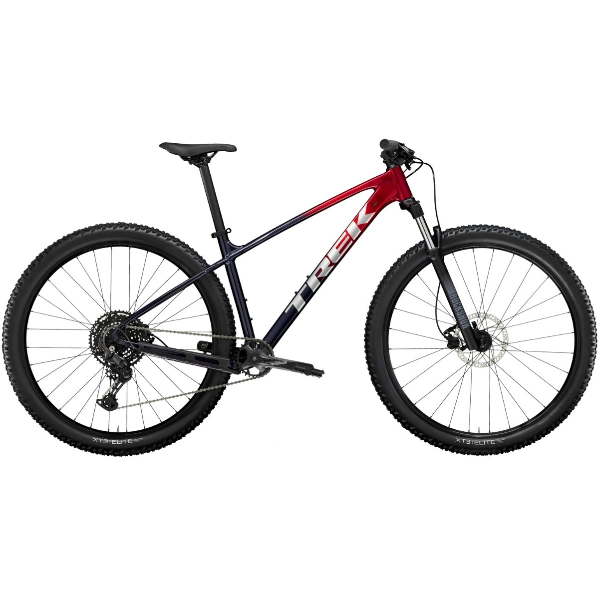 Bicicleta Trek Marlin 6 3ª Geração Vermelha/Azul | Tech Team Bikes