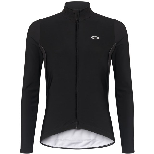 Jaqueta Corta Vento Oakley Clima Thermal LS Blackout Tech Team Bikes