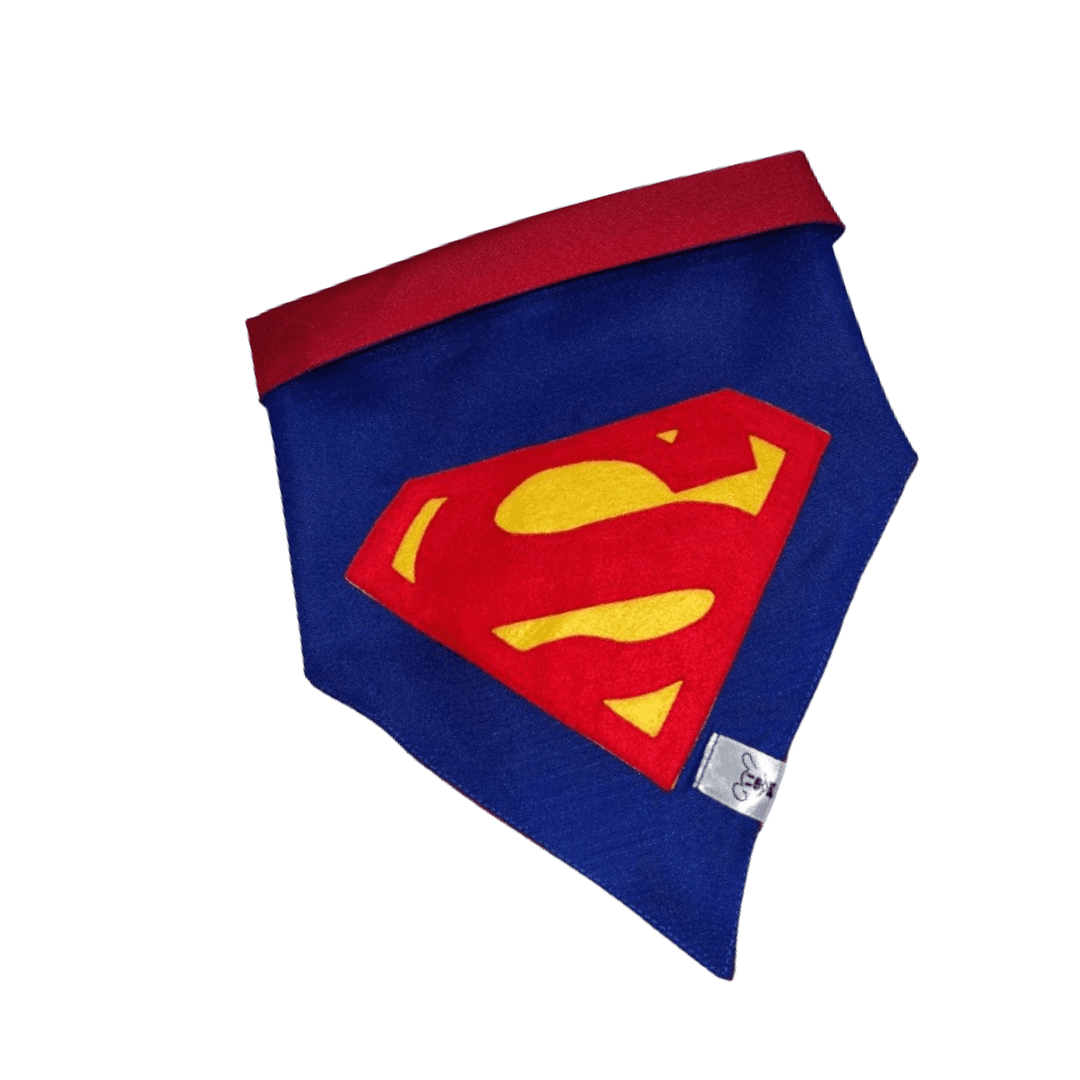 Bandana para pet Super Homem