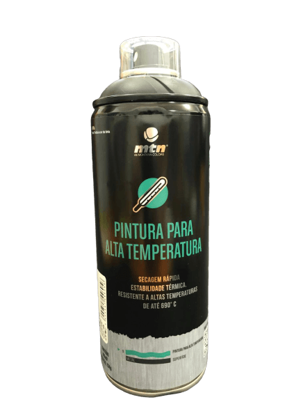 Spray Preto Alta Temperatura - 400 ml - Montana | Hartz Tintas