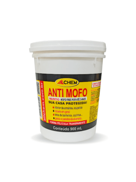 Anti Mofo Preventivo Sem Mofo Por Até 3 Anos 900 ml - Allchem