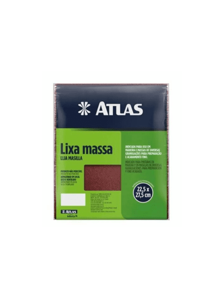 Lixa Massa Grão 180 - Atlas