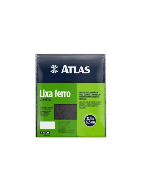 Lixa Ferro Grão 180 - Atlas