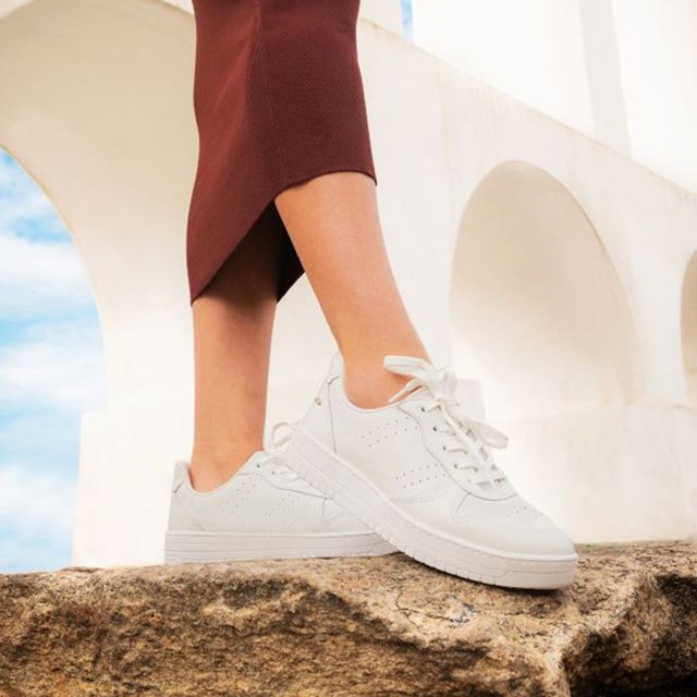 Dakota Branco Tênis Casual Feminino Dakota Tênis Casual Tênis