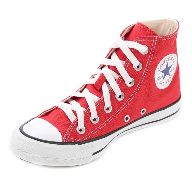 Tênis All Star CT10007 Feminino Preto Vermelho Branco