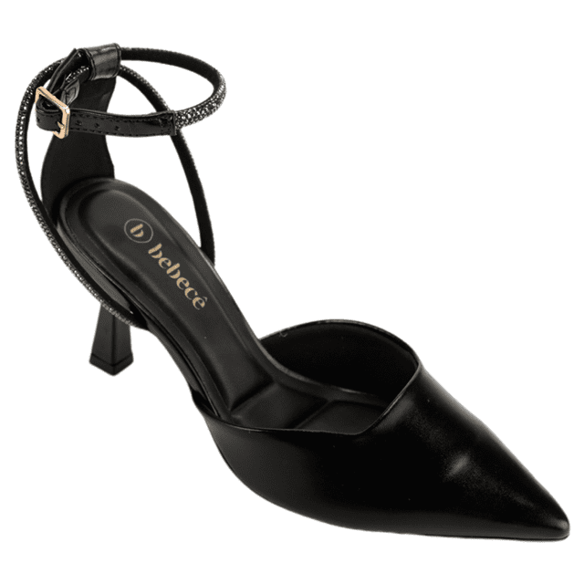 Sapato Scarpin Feminino Salto Fino Bebecê T7041-677 Feira de