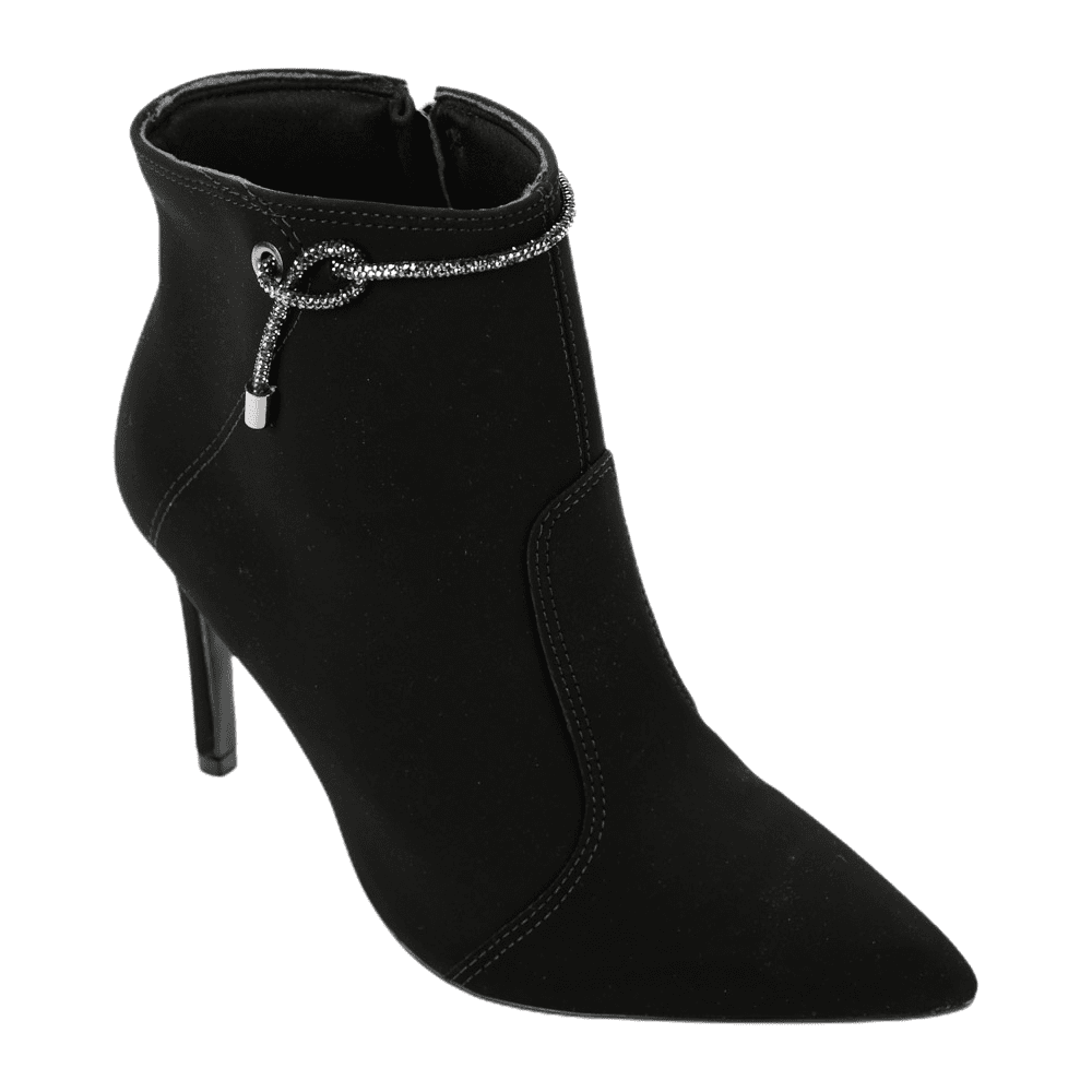 Bota De Salto Fino Bota De Salto Fino Cano Curto Bota Preta Couro