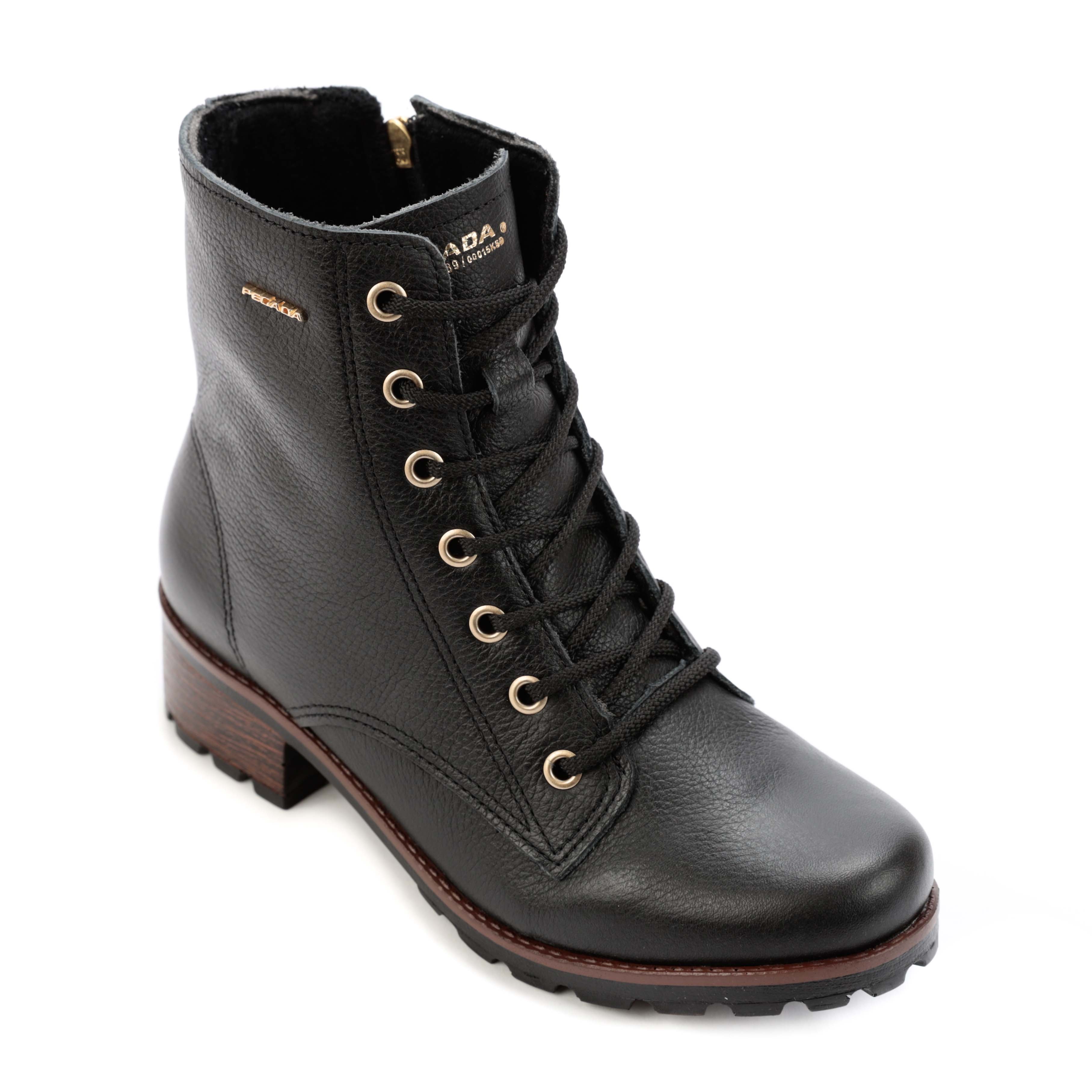 Pegada Masculino Coturno Feminino Da Pegada Bota Trekking Pegada Masculina  Em Couro Coffe 150403-23 Pegada