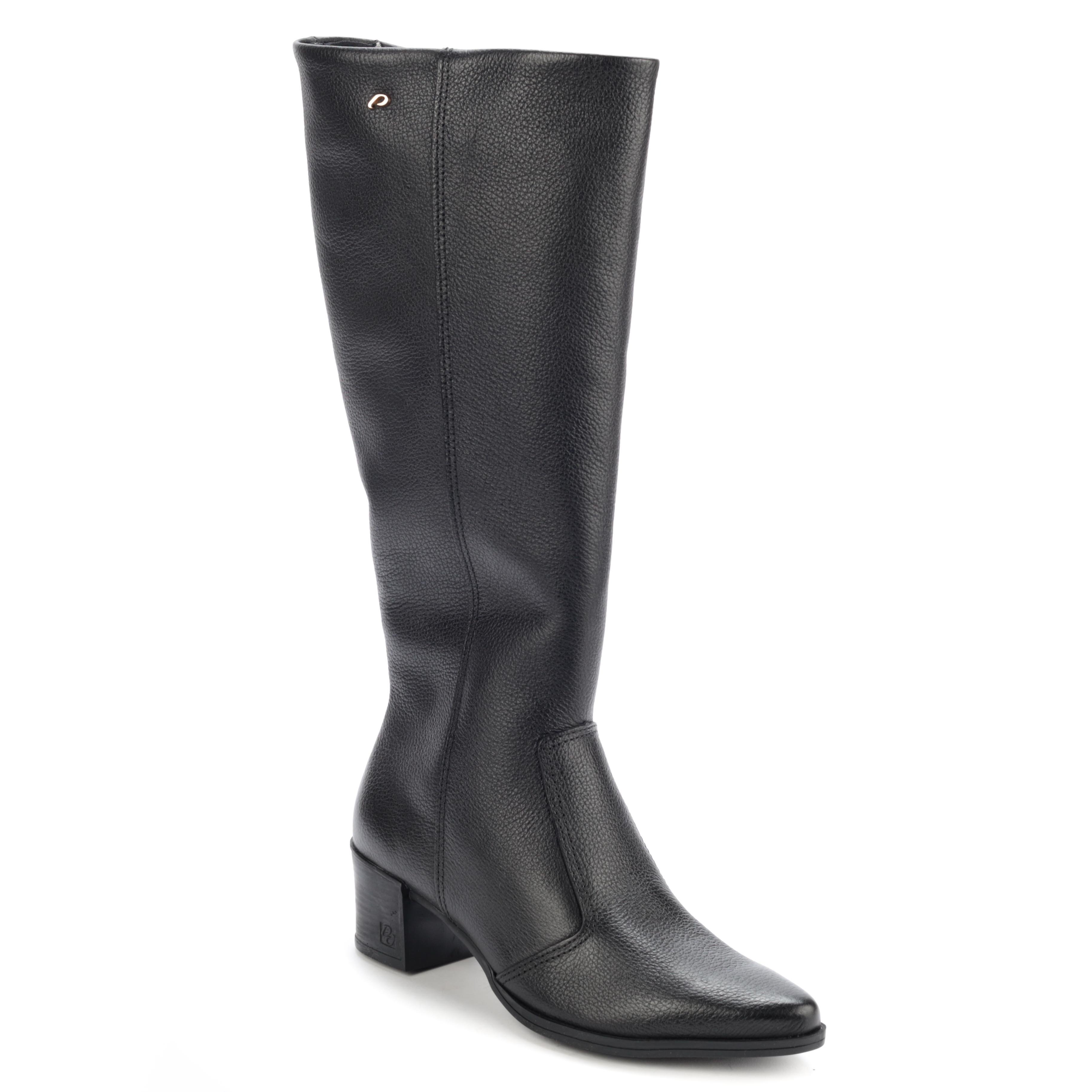 Bota Feminina Cano Longo Montaria Pegada ﻿280561 Feira de Calçados