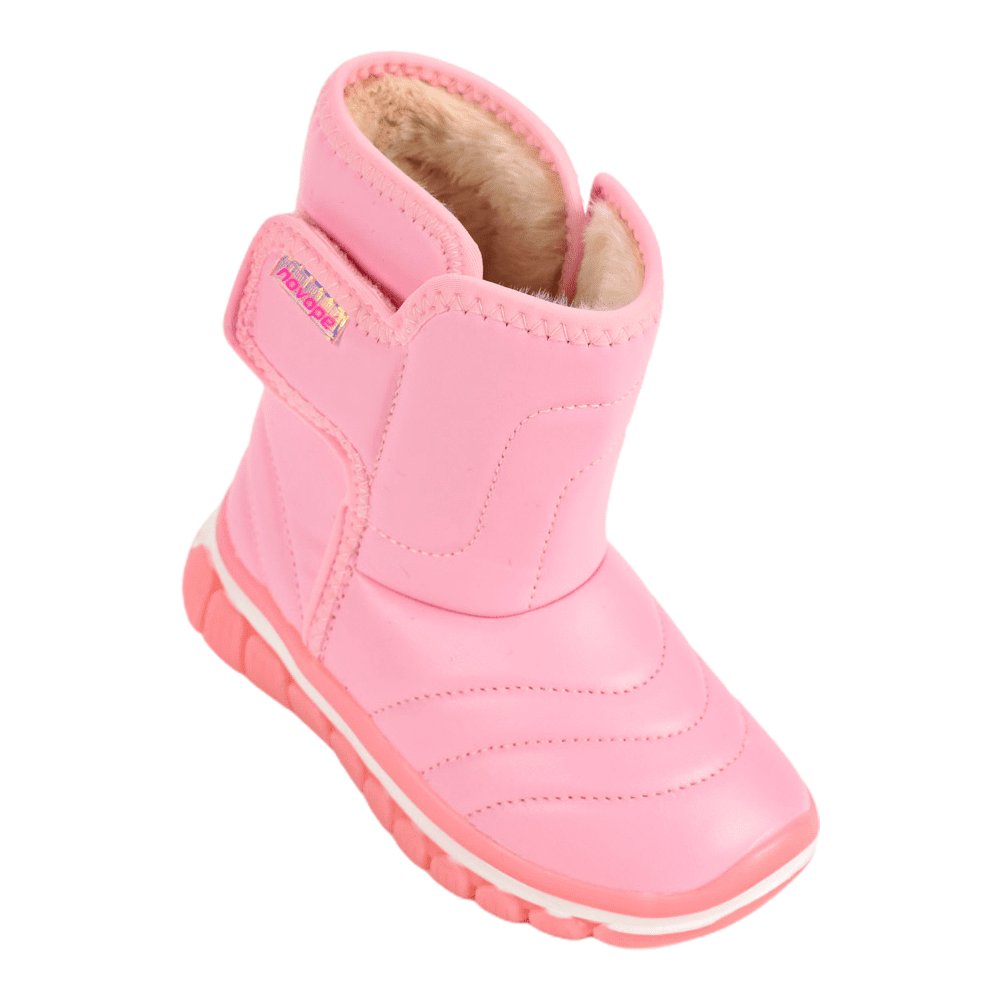 Bota Infantil Menina Forrado em Pelo Novope 99001030 Feira de