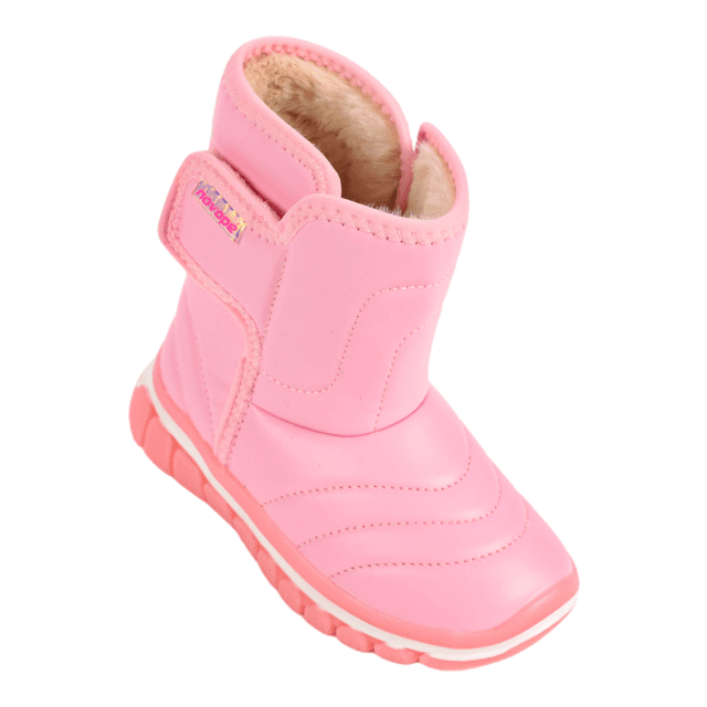 Bota Infantil Menina Forrado em Pelo Novope 99001030 Feira de